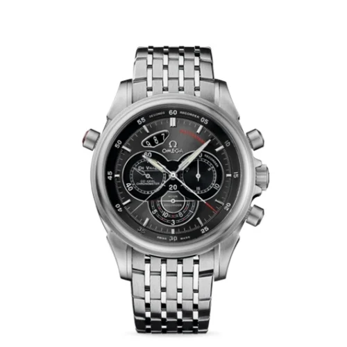 Omega Omega - 422.10.44.51.06.001 De Ville Co-Axial 44 Chronoscope Rattrapante II Stainless Steel / Grey / Bracelet
