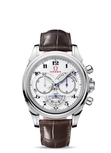 Omega De Ville Co-Axial 41 Chronoscope Stainless Steel / White / Olympic
