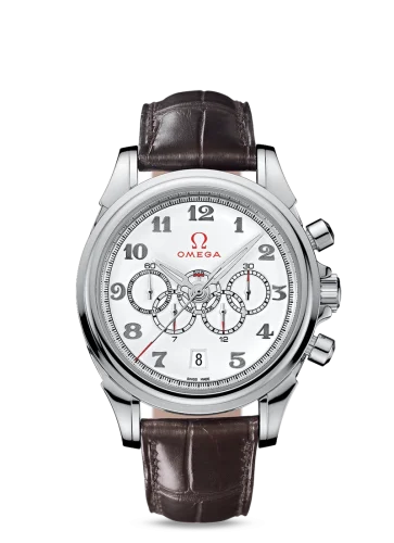 Omega De Ville Co-Axial 41 Chronograph Stainless Steel / White / Olympic Timeless