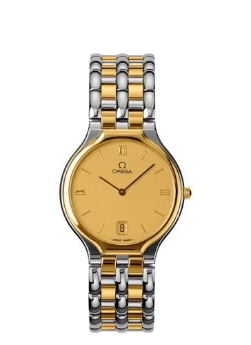Omega Omega - 4230.13.00 De Ville Symbol 32 Stainless Steel / Yellow Gold  / Champagne / Bracelet