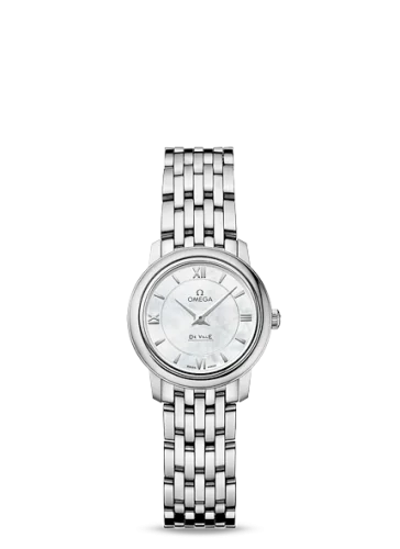 Omega - 424.10.24.60.05.001 De Ville Prestige Quartz 24.4 Stainless Steel / MOP / Bracelet
