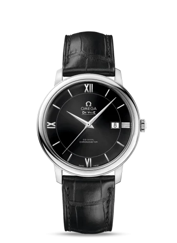Omega - 424.13.40.20.01.001 De Ville Prestige Co-Axial 39.5 Stainless Steel / Black