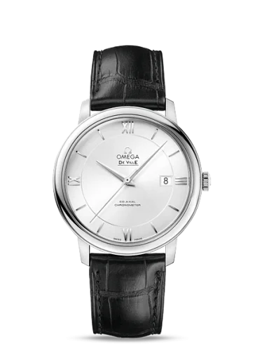 Omega - 424.13.40.20.02.001 De Ville Prestige Co-Axial 39.5 Stainless Steel / Silver