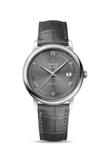 Omega - 424.13.40.20.06.001 De Ville Prestige Co-Axial 39.5  Stainless Steel / Vintage Grey