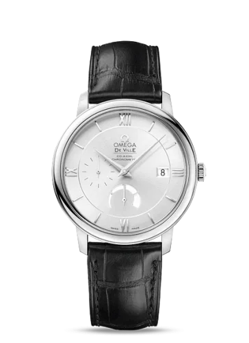 Omega Omega - 424.13.40.21.02.001 De Ville Prestige Co-Axial 39.5 Power Reserve Stainless Steel / Silver