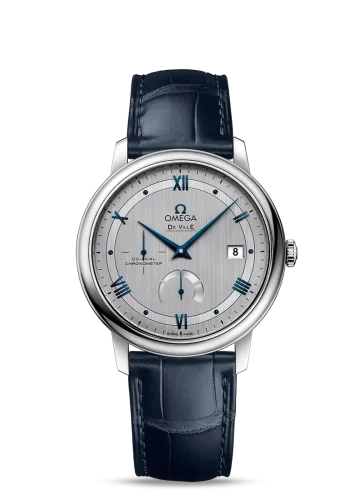 Omega Omega - 424.13.40.21.02.003 De Ville Prestige Co-Axial 39.5 Power Reserve Stainless Steel / Vintage Silver