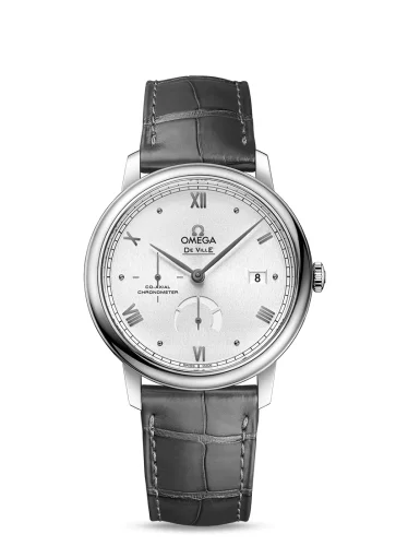 Omega Omega - 424.13.40.21.02.005 De Ville Prestige Co-Axial 39.5 Power Reserve Stainless Steel / Silver Sunburst