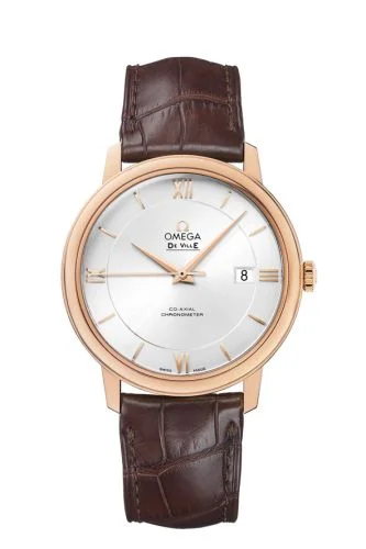 Omega - 424.53.40.20.02.003 De Ville Prestige Co-Axial 39.5 Red Gold / Silver