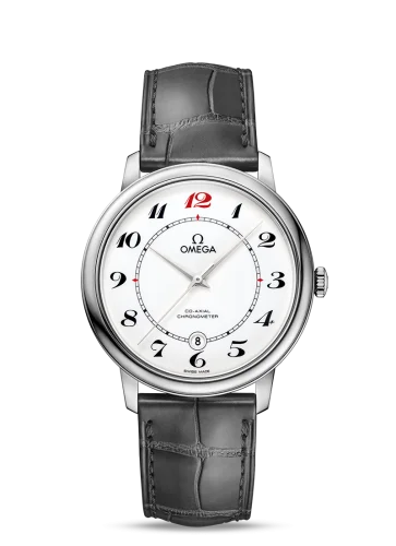 Omega - 424.53.40.20.04.002 De Ville Prestige Co-Axial 39.5 White Gold / Enamel / 50th Anniversary