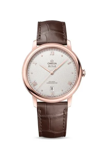 Omega - 424.53.40.20.99.001 De Ville Prestige Co-Axial 39.5 Sedna Gold / 25th Anniversary