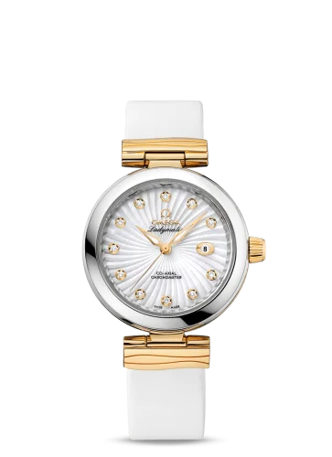 Omega - 425.22.34.20.55.002 LadyMatic Co-Axial 34 Stainless Steel / Yellow Gold / MOP