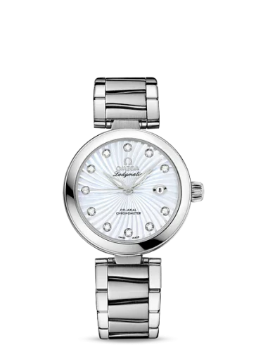Omega - 425.30.34.20.55.001 LadyMatic Co-Axial 34 Stainless Steel / MOP / Bracelet