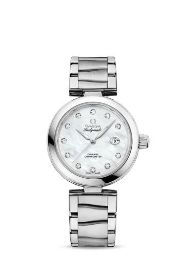 Omega - 425.30.34.20.55.003 LadyMatic Co-Axial 34 Stainless Steel / MOP / Bracelet