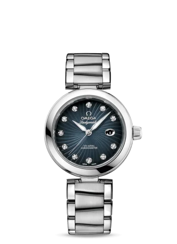 Omega - 425.30.34.20.56.001 LadyMatic Co-Axial 34 Stainless Steel / Grey / Bracelet