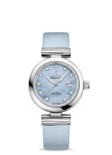 Omega - 425.32.34.20.57.003 LadyMatic Co-Axial 34 Stainless Steel / Blue MOP