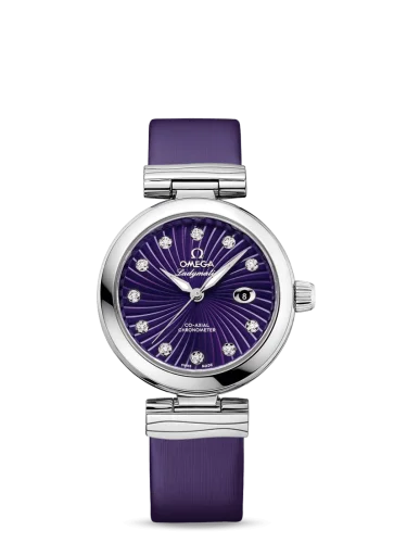 Omega - 425.32.34.20.60.001 LadyMatic Co-Axial 34 Stainless Steel / Purple