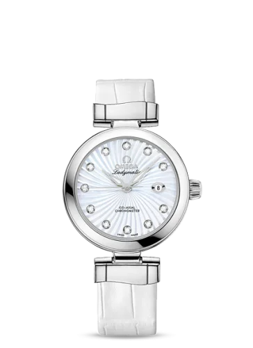 Omega - 425.33.34.20.55.001 LadyMatic Co-Axial 34 Stainless Steel / MOP