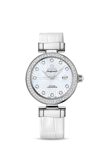 Omega - 425.38.34.20.55.001 LadyMatic Co-Axial 34 Stainless Steel / Diamond / MOP