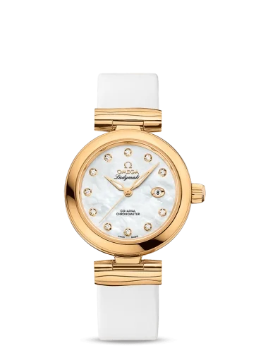 Omega Omega - 425.62.34.20.55.003 LadyMatic Co-Axial 34 Yellow Gold / MOP