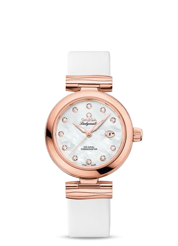 Omega - 425.62.34.20.55.004 LadyMatic Co-Axial 34 Sedna Gold / MOP