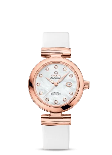 Omega Omega - 425.62.34.20.55.004 LadyMatic Co-Axial 34 Sedna Gold / MOP