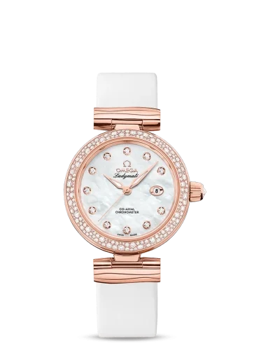 Omega Omega - 425.67.34.20.55.008 LadyMatic Co-Axial 34 Sedna Gold / Diamond / MOP