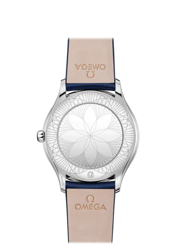 Omega Omega - 428.17.36.60.04.001 De Ville Trésor 36 Stainless Steel / White Roman / Fabric