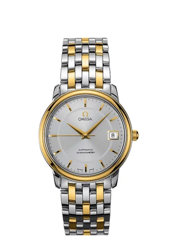 Omega - 4300.31.00 De Ville Prestige Automatic 34.7 Stainless Steel / Yellow Gold / Silver / Bracelet