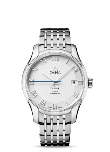 Omega - 431.10.41.21.02.001 De Ville Co-Axial 41 Stainless Steel / Silver / Bracelet