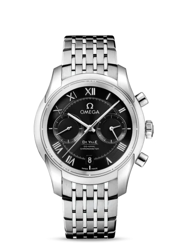 Omega - 431.10.42.51.01.001 De Ville Co-Axial 42 Chronograph Stainless Steel / Black / Bracelet
