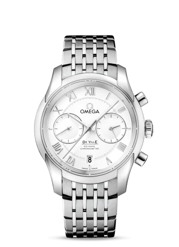 Omega - 431.10.42.51.02.001 De Ville Co-Axial 42 Chronograph Stainless Steel / Silver / Bracelet