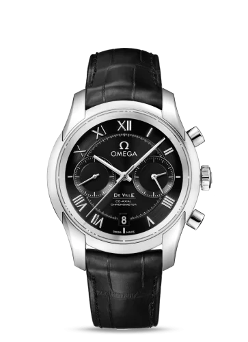 Omega - 431.13.42.51.01.001 De Ville Co-Axial 42 Chronograph Stainless Steel / Black