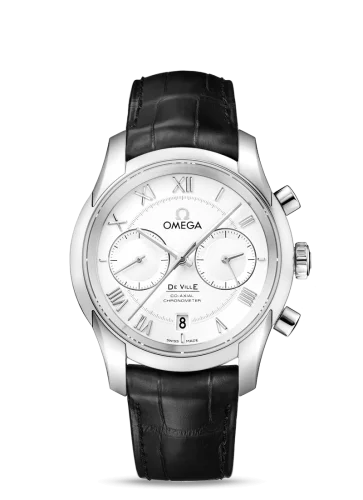 Omega - 431.13.42.51.02.001 De Ville Co-Axial 42 Chronograph Stainless Steel / Silver