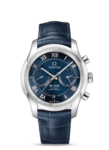 Omega - 431.13.42.51.03.001 De Ville Co-Axial 42 Chronograph Stainless Steel / Blue