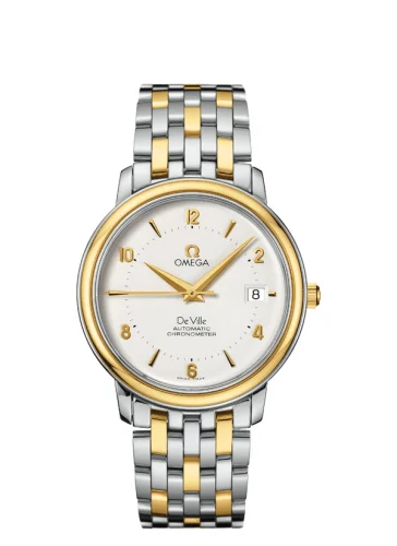 Omega - 4312.21.00 De Ville Prestige Automatic 36.5 Stainless Steel / Yellow Gold / Silver / Bracelet