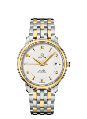 Omega Omega - 4312.21.00 De Ville Prestige Automatic 36.5 Stainless Steel / Yellow Gold / Silver / Bracelet