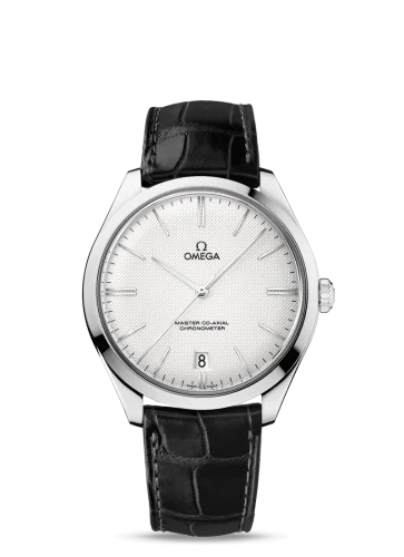 Omega - 432.53.40.21.02.004 De Ville Trésor Master Co-Axial White Gold / Silver