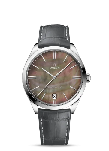 Omega - 432.53.40.21.07.001 De Ville Trésor Master Co-Axial White Gold / Tahiti MOP