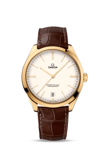 Omega - 432.53.40.21.09.001 De Ville Trésor Master Co-Axial Yellow Gold / Ivory Enamel