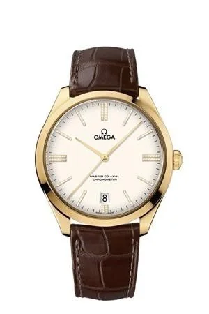 Omega - 432.53.40.21.59.001 De Ville Trésor Master Co-Axial Yellow Gold / Ivory Enamel Diamond