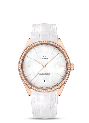 Omega - 432.58.40.21.05.001 De Ville Trésor Master Co-Axial Sedna Gold / Diamond / MOP