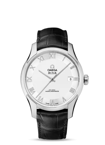 Omega - 433.13.41.21.02.001 De Ville Hour Vision Master Chronometer Stainless Steel / Silver