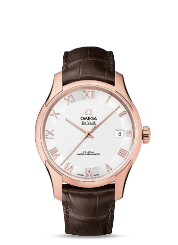 Omega - 433.53.41.21.02.001 De Ville Hour Vision Master Chronometer Sedna Gold / Silver