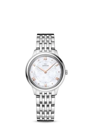 Omega - 434.10.30.60.05.001 De Ville Quartz 30 Stainless Steel / MOP / Bracelet