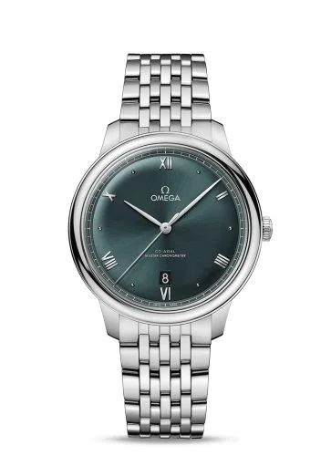 Omega - 434.10.40.20.10.001 De Ville Master Chronometer Stainless Steel / Grey / Bracelet