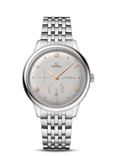 Omega De Ville Power Reserve Master Chronometer Stainless Steel / Silver / Bracelet