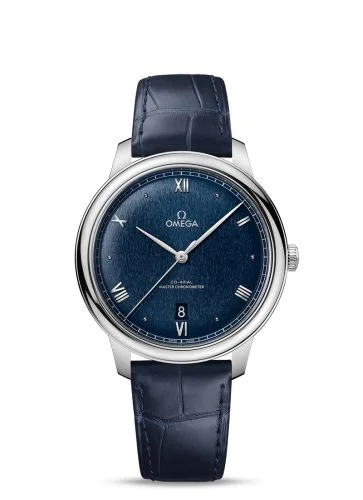 Omega - 434.13.40.20.03.001 De Ville Master Chronometer Stainless Steel / Blue