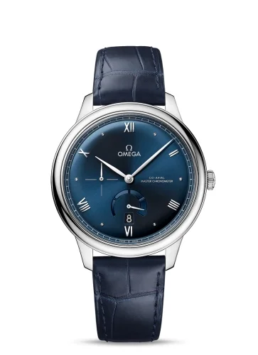 Omega Omega - 434.13.41.21.03.002 De Ville Power Reserve Master Chronometer Stainless Steel / Blue