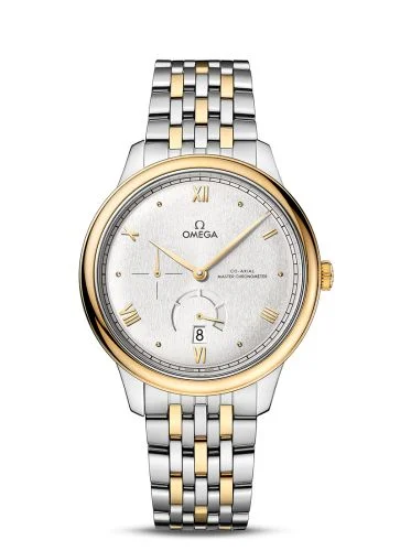 Omega De Ville Power Reserve Master Chronometer Stainless Steel - Yellow Gold / Silver / Bracelet