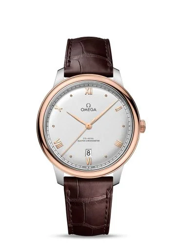 Omega - 434.23.40.20.02.001 De Ville Master Chronometer Stainless Steel - Sedna Gold / Silver